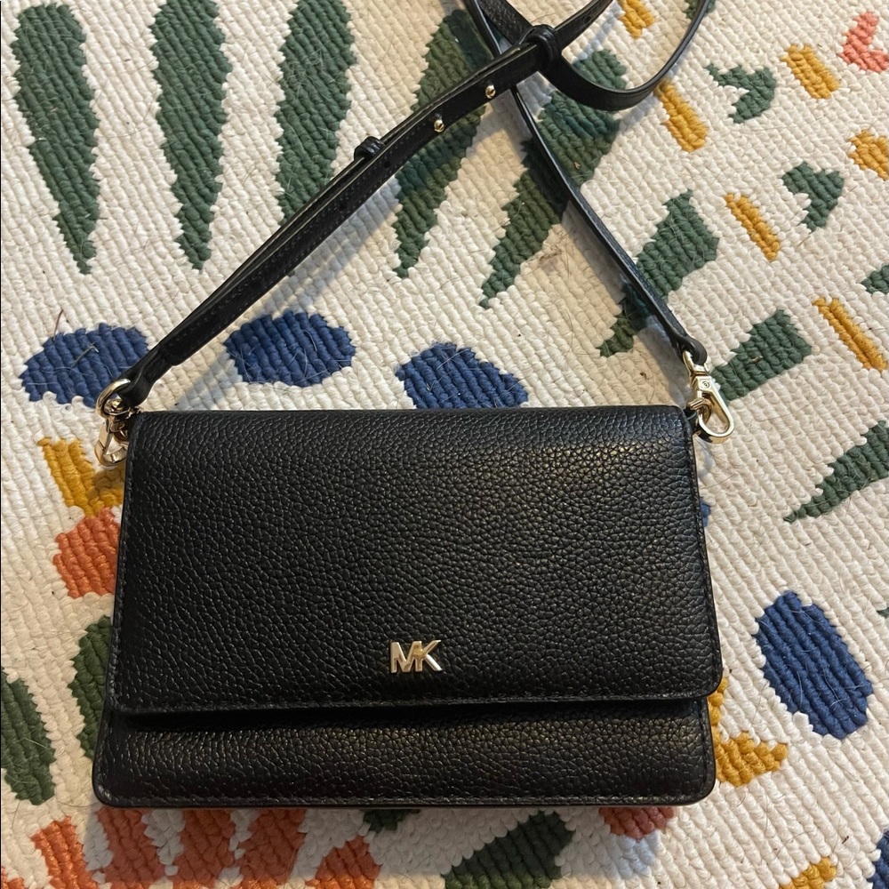 Michael Kors wallet on a chain